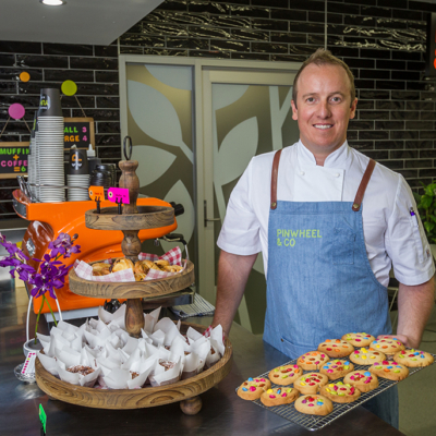 16.02.16 Central
TWR Eastern
April 13 TWR LL April 13 Camberwell Dan Kranjcic MH
Photo shows  Dan Kranjcic who has set up 'Pinwheel & Co' at Camberwell Girls Grammar. The Cafe serves students gourmet food and barista coffee. 
Photo: Scott McNaughton